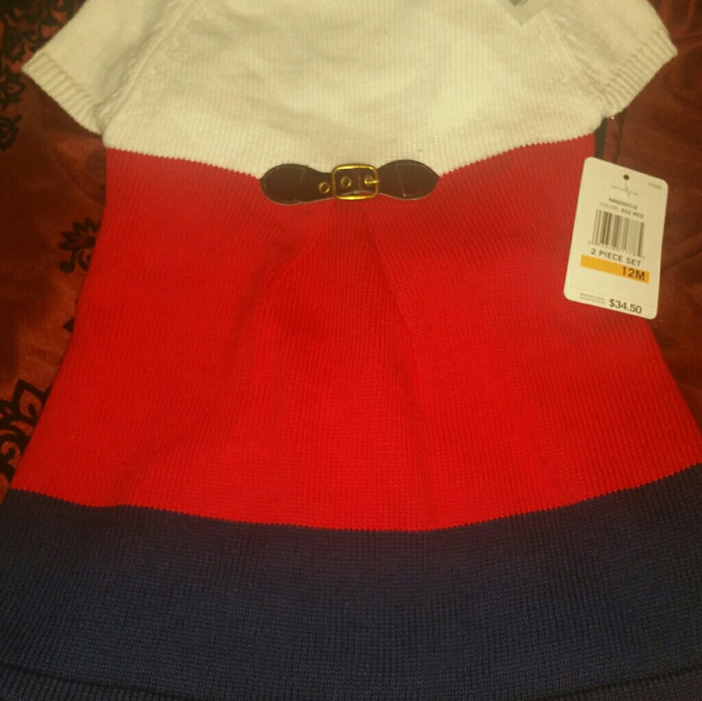 Baby girls Nautica dress new size 12 months